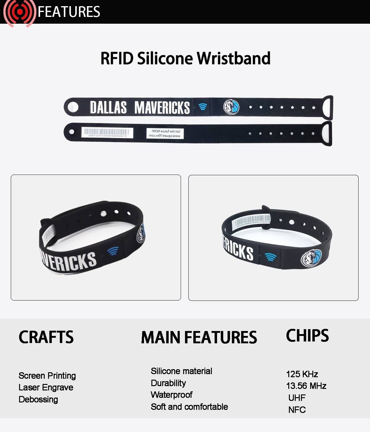 Bracelet RFID