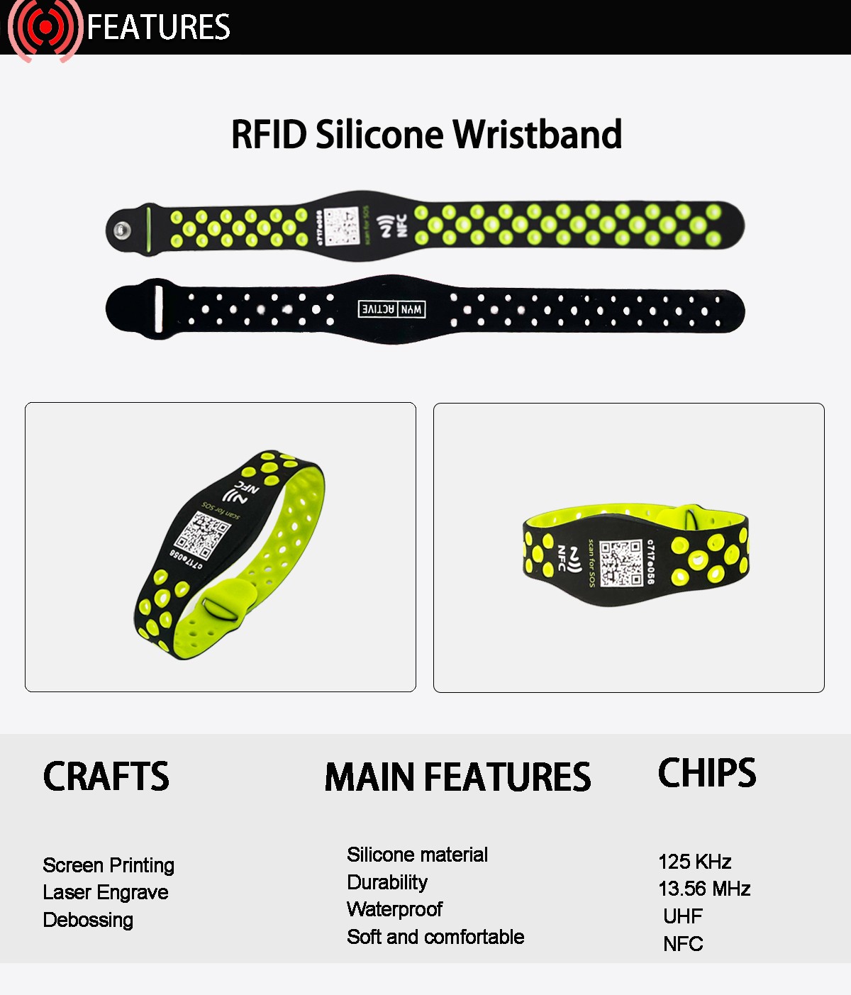 Bracelet RFID