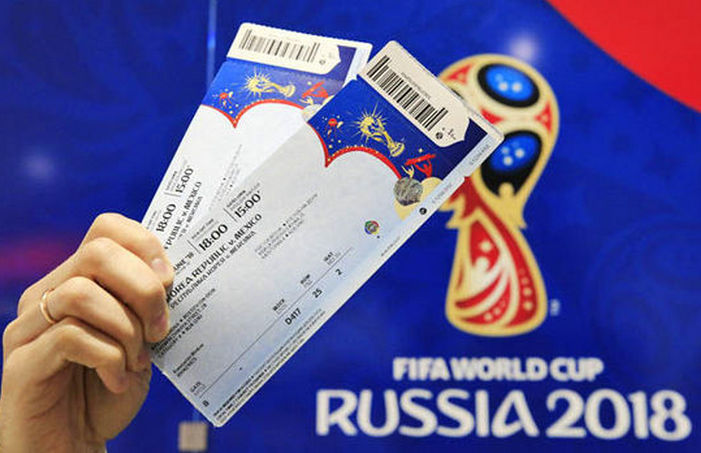  RFID Billets pour 2018 Coupe du monde de la Russie